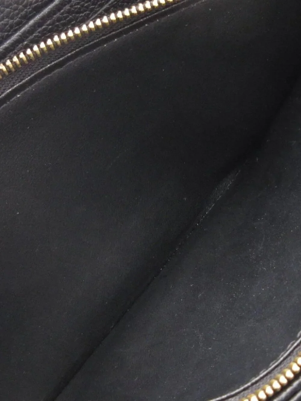 LOUIS VUITTON Zippy Wallet Noir Monogram Empreinte Long Wallet